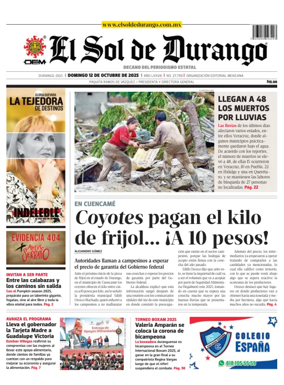 Cover of El Sol de Durango