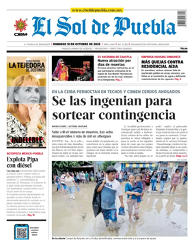 Cover of El Sol de Puebla