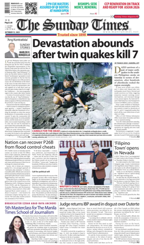 Cover of Manila Times