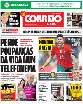 Cover of Correio da Manhã Weekend