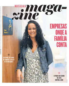 Cover of Notícias Magazine