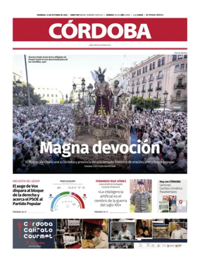 Cover of Diario Córdoba
