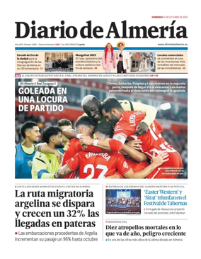 Cover of Diario de Almeria