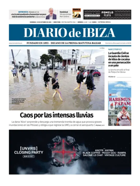 Cover of Diario de Ibiza