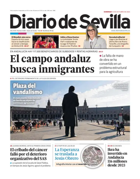 Cover of Diario de Sevilla