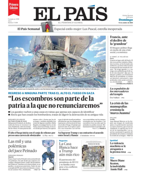 Cover of El País (1ª Edición)