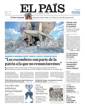 Cover of El País (Nacional)