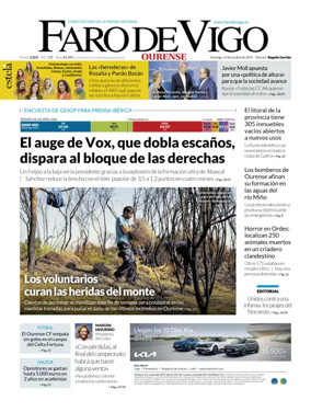 Cover of Faro de Vigo (Ourense)