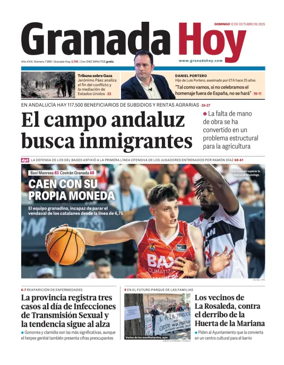 Cover of Granada Hoy