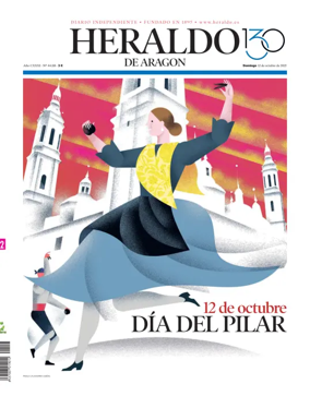 Cover of Heraldo de Aragón