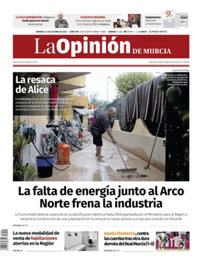 Cover of La Opinión de Murcia