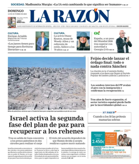 Cover of La Razon (Madrid)