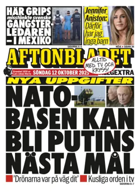 Cover of Aftonbladet
