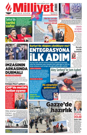 Cover of Milliyet