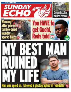 Cover of Liverpool Echo