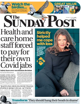 Cover of The Sunday Post (Dundee)