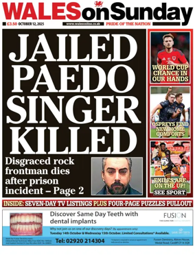 Cover of Wales On Sunday