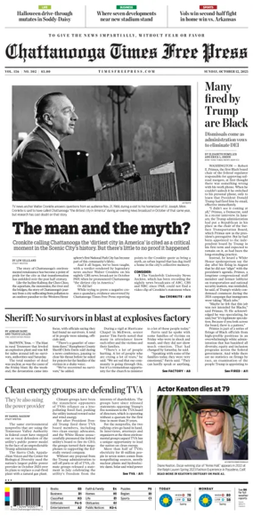 Cover of Chattanooga Times Free Press