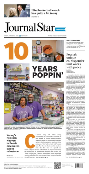 Cover of Journal Star (Peoria)