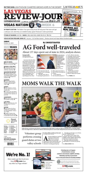 Cover of Las Vegas Review-Journal (Sunday)