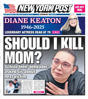 Cover of New York Post