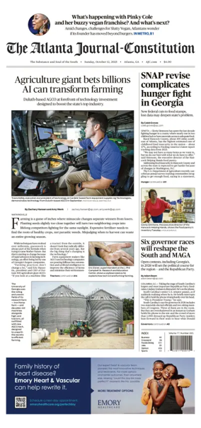 Cover of The Atlanta Journal-Constitution