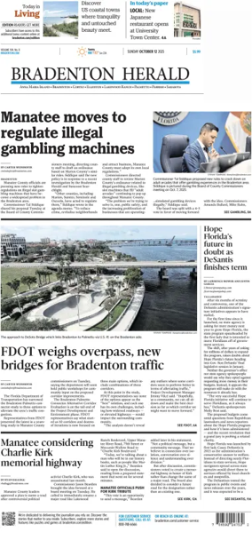Cover of The Bradenton Herald (Sunday)