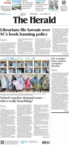 Cover of The Herald (Rock Hill)