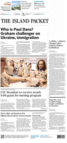 Cover of The Island Packet (Sunday)