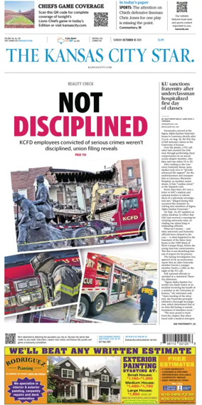 Cover of The Kansas City Star (Sunday)