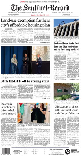 Cover of The Sentinel-Record