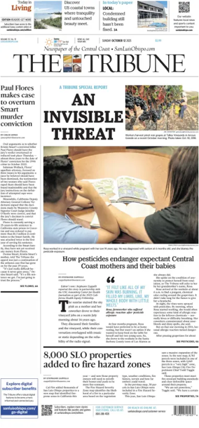 Cover of The Tribune (SLO) (Sunday)