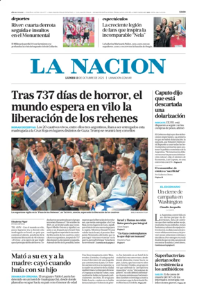 Cover of La Nacion