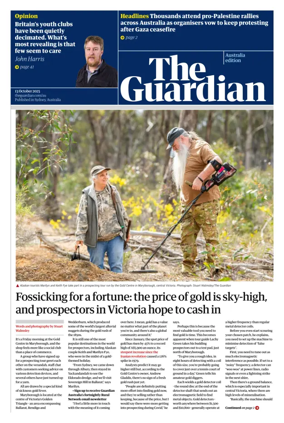 Cover of The Guardian Australia
