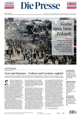 Cover of Die Presse