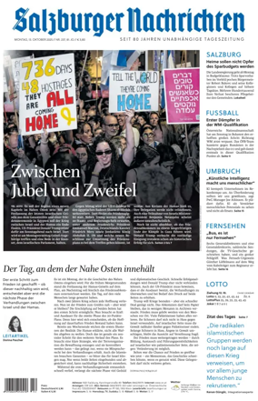Cover of Salzburger Nachrichten