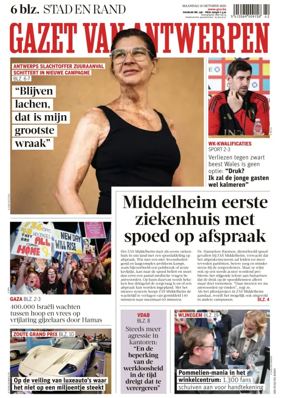 Cover of Gazet van Antwerpen Metropool Stad