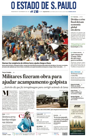 Cover of O Estado de S. Paulo