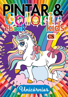 Cover of Pintar e Colorir Kids