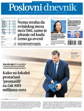 Cover of Poslovni Dnevnik