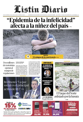 Cover of Listin Diario
