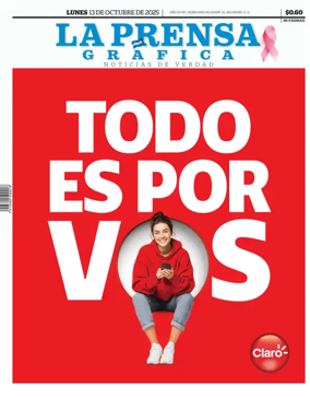 Cover of La Prensa Grafica