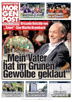 Cover of Chemnitzer Morgenpost