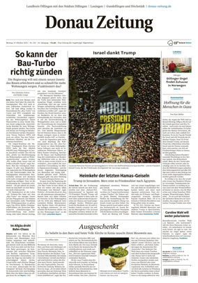 Cover of Donau Zeitung