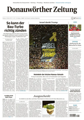 Cover of Donauwoerther Zeitung