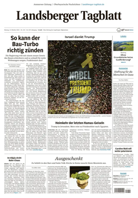 Cover of Landsberger Tagblatt