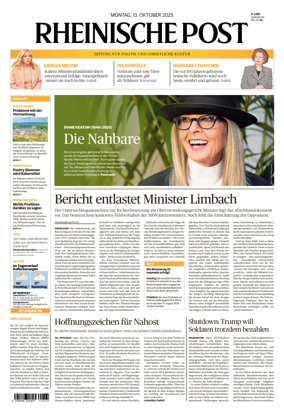 Cover of Rheinische Post Duisburg