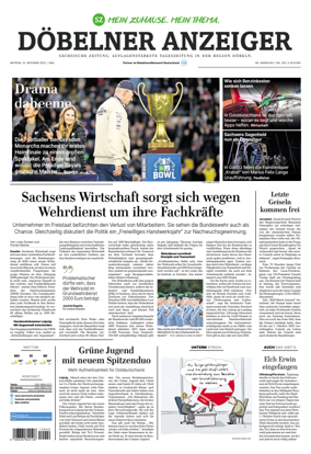 Cover of Sächsische Zeitung (Döbeln)