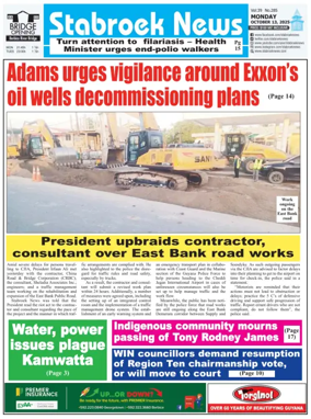 Cover of Stabroek News