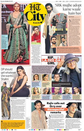 Cover of Hindustan Times (Ranchi) - Live